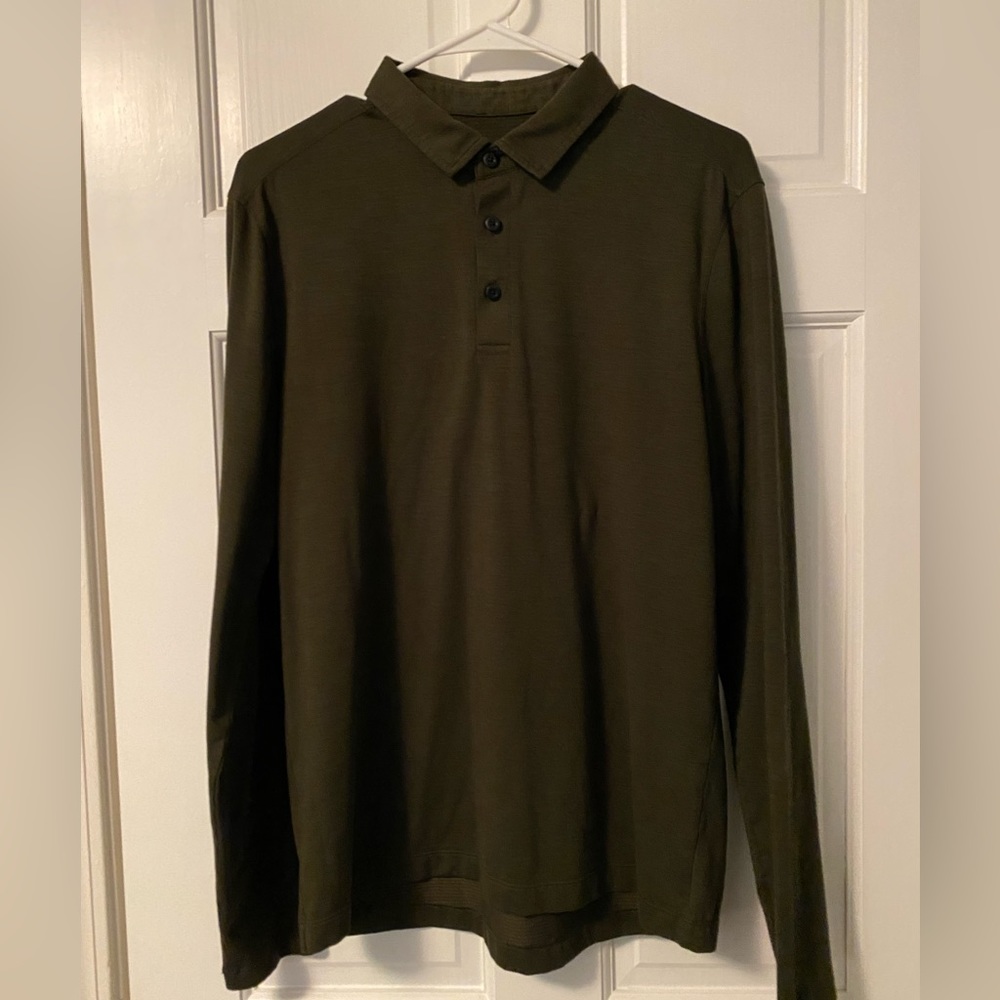 Lululemon Evolution Long Sleeve Polo